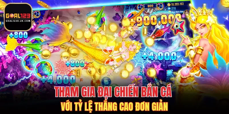 Tham gia đại chiến bắn cá với tỷ lệ thắng cao đơn giản